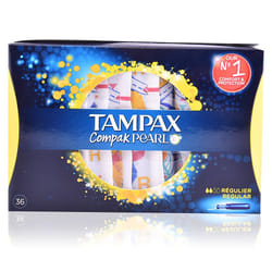 Tampax Pearl Compak tampón regular 36 uds