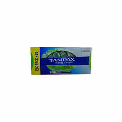 Tampax Tampax Pearl Compak Super Tampons with Applicator 24 Pieces