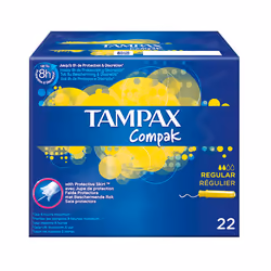 TAMPAX Compak Regular, 22 pcs, 22 pc(s), Box