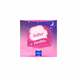 Sensitive Ultra Night Sanitary Towels with Wings, Size 3, 100 Towels (10 x 10 Packs), Saving Box, Odour Neutraliser, Super Absorbent Core