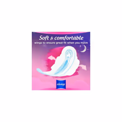 Sensitive Ultra Night Sanitary Towels with Wings, Size 3, 100 Towels (10 x 10 Packs), Saving Box, Odour Neutraliser, Super Absorbent Core