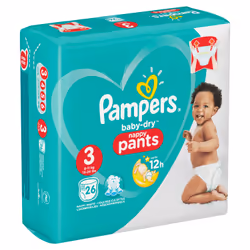 Pampers 81666620 disposable diaper Boy/Girl 3 26 pc(s)
