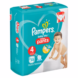 Pampers 81666622 disposable diaper Boy/Girl 4 23 pc(s)