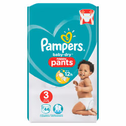 Pampers 81666637 disposable diaper Boy/Girl 3 44 pc(s)