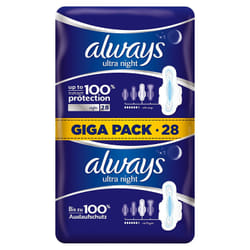 Always 4015400755692 feminine hygiene product Sanitary napkin 28 pc(s)