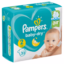 Pampers 81663639 disposable diaper Boy/Girl 2 33 pc(s)