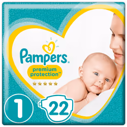 Pampers 81665622 disposable diaper Boy/Girl 1 22 pc(s)