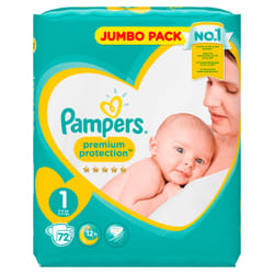 Pampers 81665621 disposable diaper Boy/Girl 1 72 pc(s)