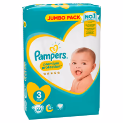 Pampers 81665636 disposable diaper Boy/Girl 3 66 pc(s)