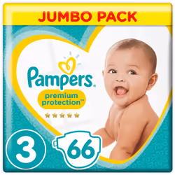 Pampers 81665636 disposable diaper Boy/Girl 3 66 pc(s)