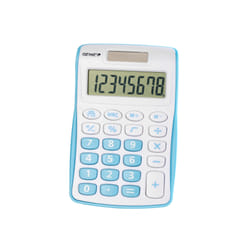 Genie 120 B calculator Pocket Display Blue, White