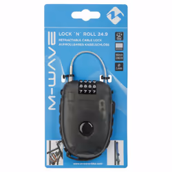 M Wave Digit Cable Lock - Black