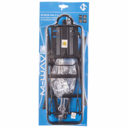 M-Wave Screw-On II Aluminum Black