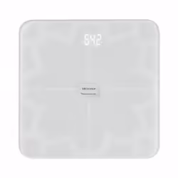 Medisana BS 450, Electronic personal scale, 180 kg, 100 g, White, kg, lb, ST, Rectangle