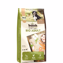 bosch Tiernahrung BIO Adult, Universal, Any breed, Giant (> 45kg), Maxi (26 - 44kg), Medium (11 - 25kg), Mini (5 - 10kg), X-S ...
