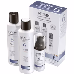 Nioxin Trial Starter Kit System 6 Shampoo Conditioner Treatment
