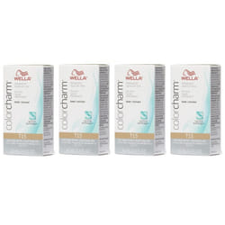 ) Wella Colour Charm Permanent Liquid Hair Toner - 42ml - T15 (x4