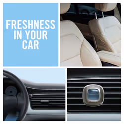 Car Clip Air Freshener, Odour Eliminator, Blossom & Breeze, 6 Count