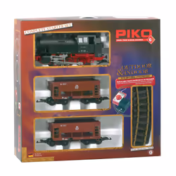 PIKO G-DB BR80 Ore Starter Set, Train model, Preassembled, Any gender, 14 yr(s), Black, Brown, Red, Not for children under 36 ...