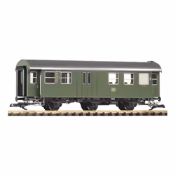 PIKO DB Rebuilt 2nd Class 3 Wheeled Baggage Coach IV, Tractor model, Assembly kit, Any gender, 14 yr(s), Green, Not for child ...