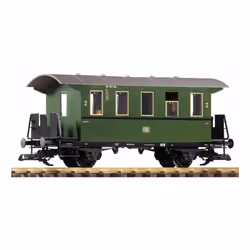 PIKO G-DB III 2-Axle 2. Cl. Coach, Railway model, Any gender, 14 yr(s), Black, Green, Grey, Not for children under 36 months