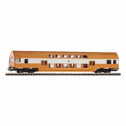 PIKO Bi-Level Control Coach DR IV Brown, Railway model, HO (1:87), Any gender, 14 yr(s), Beige, Black, Orange, Not for childr ...