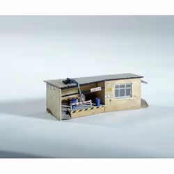 PIKO Filling Station Office, Building model, N (1:160), Any gender, 14 yr(s), Not for children under 36 months, 88 mm