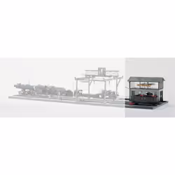 PIKO Repair Shop, Building model, HO (1:87), Any gender, 14 yr(s), Not for children under 36 months, 210 mm