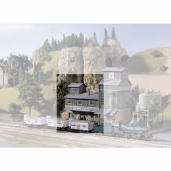 PIKO Getreidelager Billinger, Building model, HO (1:87), Any gender, 14 yr(s), Not for children under 36 months, 210 mm