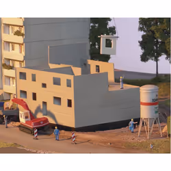 PIKO Prefab Apt. Under Construction, Building model, HO (1:87), Any gender, 14 yr(s), Not for children under 36 months, 170 m ...