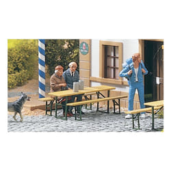 PIKO Beer Garden Tables & Benches, 3 sets