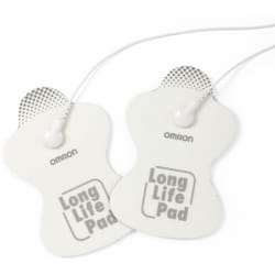 Omron Tens Long Life Pads - Electrode Replacement Electronic Nerve Stimulators -  omron pads tens electrode long life replacement electronic nerve
