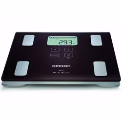 Omron BF214 Body Composition Monitor Weight Scales BMI & Body Fat Digital, Black