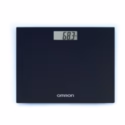 Omron HN-289-E, Electronic personal scale, Black, LCD