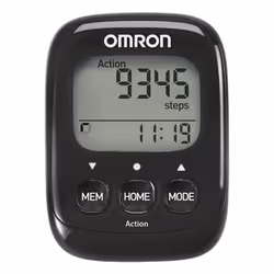 Omron HJ-325-EBK, Black, Battery, 80 mm, 165 mm, 45 mm, 80 x 165 x 45 mm