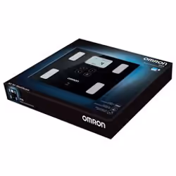 Omron VIVA Square Black Electronic personal scale