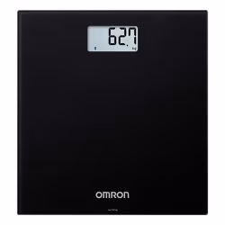 Omron HN300T2 Intelli IT, Electronic personal scale, 150 kg, 100 g, Black, kg, lb, Rectangle