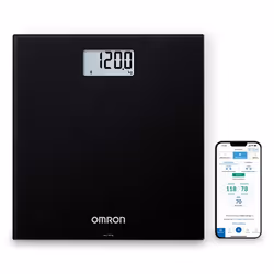 Omron HN300T2 Intelli IT Rectangle Black Electronic personal scale