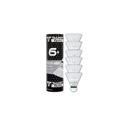 Talbot-Torro Badminton Shuttlecock Tech 450, 6 pieces, in Premium Nylon