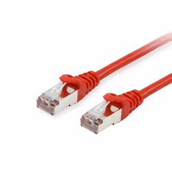 Equip Cat.6 S/FTP Patch Cable, 7.5m, Red, 7.5 m, Cat6, S/FTP (S-STP), RJ-45, RJ-45, Red