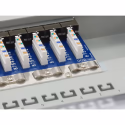 Equip 24-Port Cat.6 Shielded Patch Panel, Light Grey - Additional view 5
