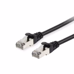 Equip Cat.6 S/FTP Patch Cable, 15m, Black, 15 m, Cat6, S/FTP (S-STP), RJ-45, RJ-45, Black