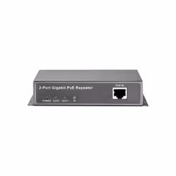 LevelOne Gigabit PoE Repeater, Cascadable, 2 PoE Outputs
