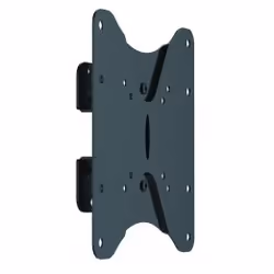Equip 23"-42" Slim TV Wall Mount Bracket, 106.7 cm (42"), 75 x 75 mm, 200 x 200 mm, -15 - 10°, Steel, Black