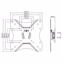 Equip 23"-42" Slim TV Wall Mount Bracket - Additional view 4