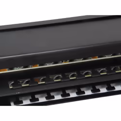 Equip 48-Port Cat.6 Shielded Patch Panel, Black - Additional view 4