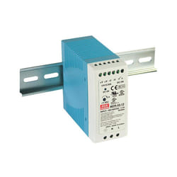 LevelOne 48V DC Industrial Power Supply, 48V DC, 40W, DIN-Rail