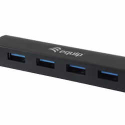 Equip 128953 interface hub USB 3.2 Gen 1 (3.1 Gen 1) Type-A 5000 Mbit/s Black - Additional view 4