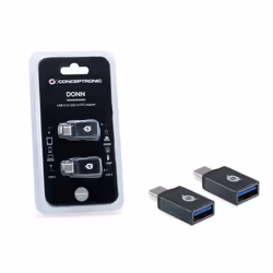 Conceptronic DONN USB-C to USB-A OTG Adapter 2-Pack - Additional view 4