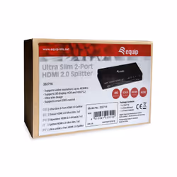 Equip Ultra Slim 2-Port HDMI 2.0 Splitter - Additional view 5